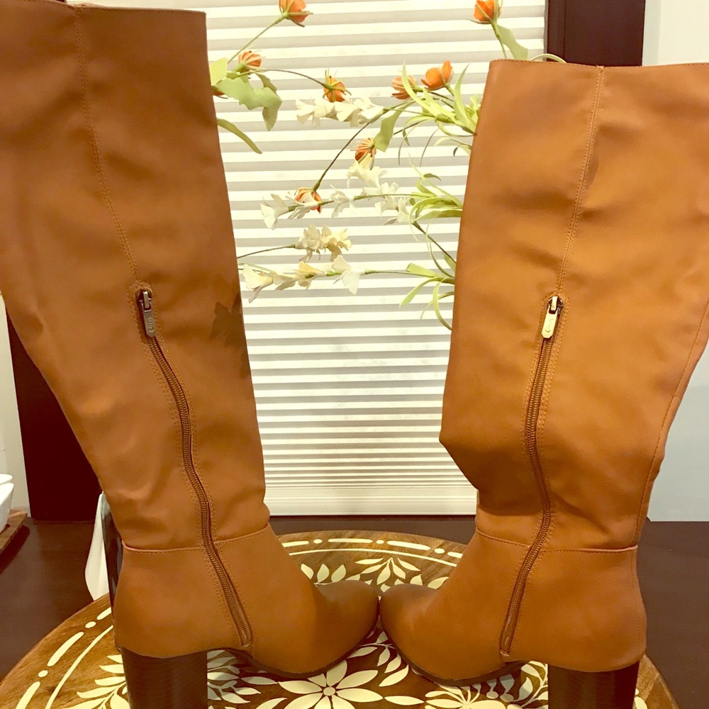 Sibley Heeled Knee High Boot